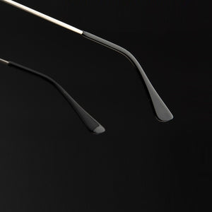 width-143 Titanium Alloy Memory Temple Men Glasses Eyewear Frames Half Rim Myopia Glasses Eyeglasses Frames Reading Glasses New