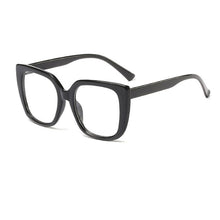 Load image into Gallery viewer, women&#39;s eyeglass frame 2022  black Square glasses frame women Big glasses frame oversized  Styles Acetate