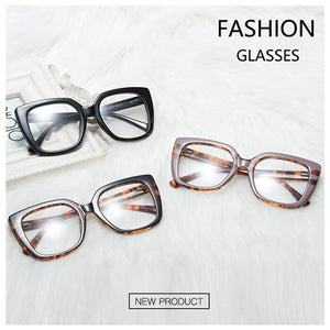 women's eyeglass frame 2022  black Square glasses frame women Big glasses frame oversized  Styles Acetate