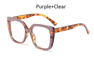 women's eyeglass frame 2022  black Square glasses frame women Big glasses frame oversized  Styles Acetate