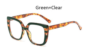women's eyeglass frame 2022  black Square glasses frame women Big glasses frame oversized  Styles Acetate