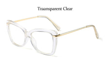 Carica l'immagine nel visualizzatore di Gallery, women's eyeglass frame Square Transparent glasses vintage clear lenses woman trend eye glasses frames for women oculos