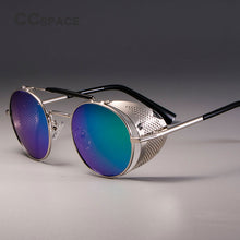 Load image into Gallery viewer, zml14 Retro Round Metal Sunglasses Steampunk Men Women Brand Designer Glasses Oculos De Sol Shades UV Protection