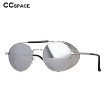 Load image into Gallery viewer, zml14 Retro Round Metal Sunglasses Steampunk Men Women Brand Designer Glasses Oculos De Sol Shades UV Protection