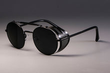 Load image into Gallery viewer, zml14 Retro Round Metal Sunglasses Steampunk Men Women Brand Designer Glasses Oculos De Sol Shades UV Protection