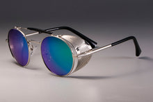 Load image into Gallery viewer, zml14 Retro Round Metal Sunglasses Steampunk Men Women Brand Designer Glasses Oculos De Sol Shades UV Protection