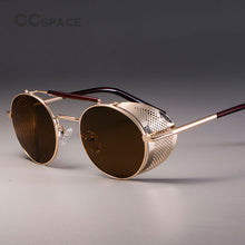 Load image into Gallery viewer, zml14 Retro Round Metal Sunglasses Steampunk Men Women Brand Designer Glasses Oculos De Sol Shades UV Protection
